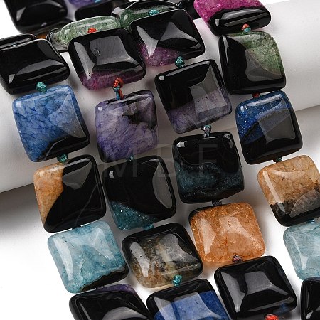 Natural Agate Beads Strands G-F820-D01-01-1