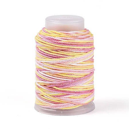 35M Segment Dyed Macrame Cotton Cord OCOR-T017-06C-1