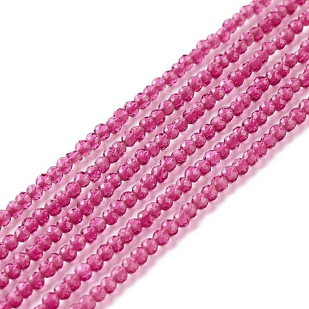 Transparent Glass Beads Strands X-GLAA-C019-01A-05-1