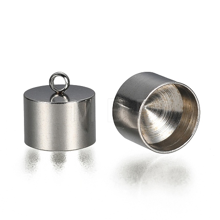 Tarnish Resistant 304 Stainless Steel Cord Ends STAS-I157-10P-1