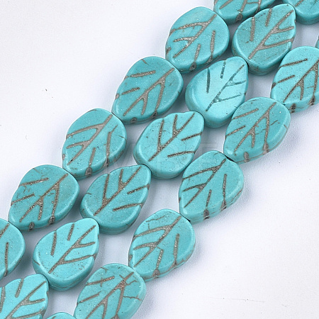 Synthetic Turquoise Beads Strands X-TURQ-T003-15C-1