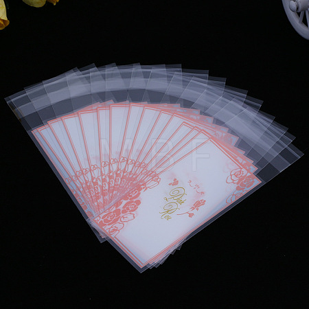 Rectangle Plastic Cellophane Bags OPC-F004-01D-1