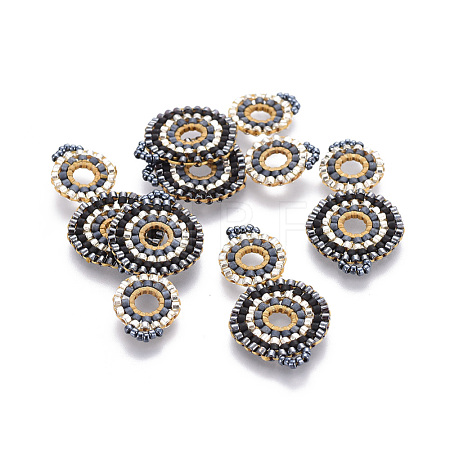 MIYUKI & TOHO Handmade Japanese Seed Beads Links SEED-A027-G16-1