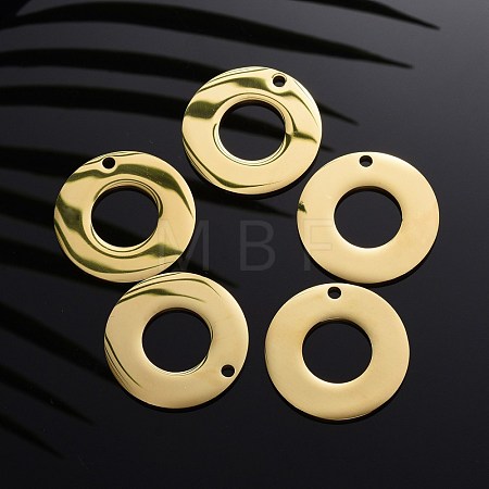 304 Stainless Steel Pendants STAS-I140-08G-1