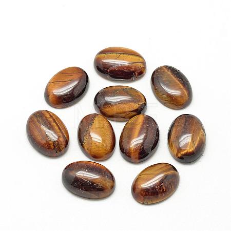 Natural Tiger Eye Cabochons G-R415-30x40-35-1