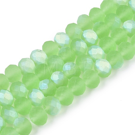 Transparent Glass Beads Strands LS-EGLA-A044-T8mm-MB09-1