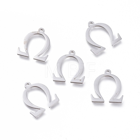 Tarnish Resistant 304 Stainless Steel Charms STAS-K215-13P-1
