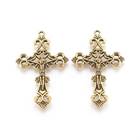 Tibetan Style Alloy Pendants X-GLF1299Y-NF-1