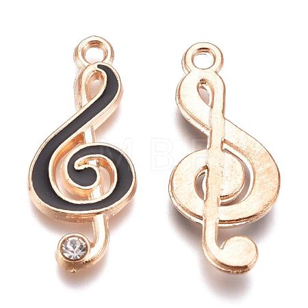 Alloy Enamel Pendants PALLOY-P118-04-1