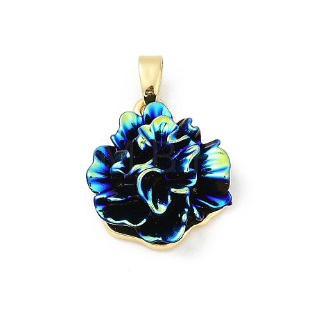 UV Plating Brass Pendants KK-R213-15G-05-1