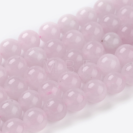 Natural Rose Quartz Beads Strands X-G-C076-10mm-3-1