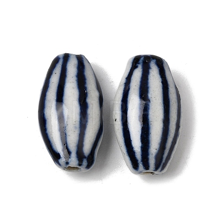 Handmade Porcelain Beads PORC-K012-07-1