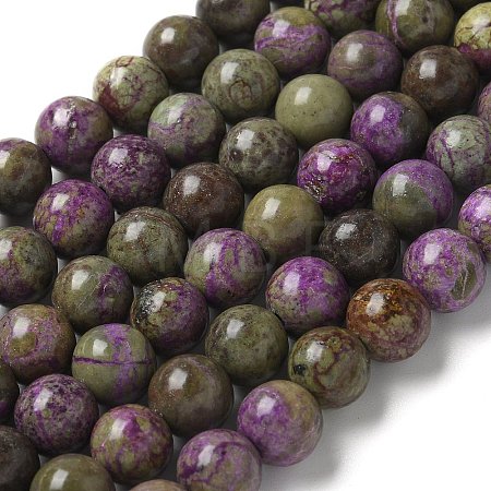 Natural Atlantisite Stichtite Beads Strands G-C168-A01-03-1