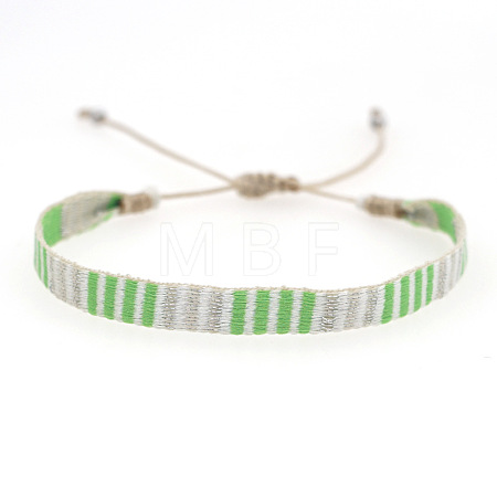 Vintage Bohemian Cotton Cord Braided Bracelets HL6263-15-1