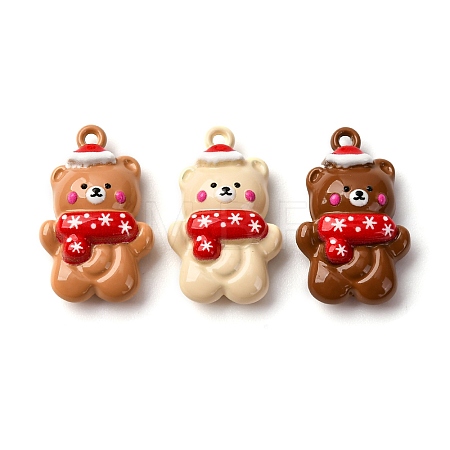 Baking Paint Alloy Pendants FIND-G097-03-1