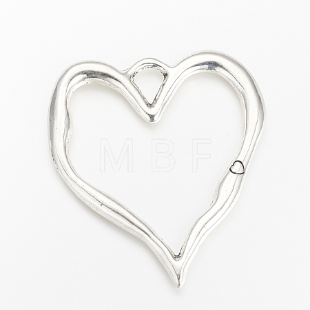 Tibetan Style Alloy Big Pendants TIBE-S303-41AS-RS-1
