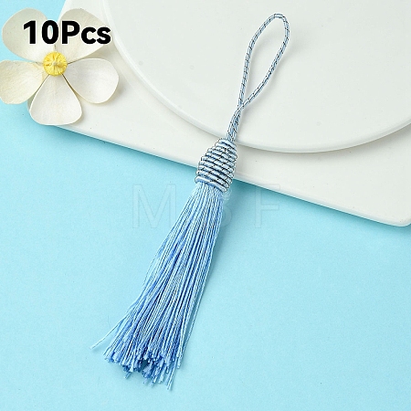 Polyester Tassel Big Pendant Decorations FIND-YW0004-59A-1