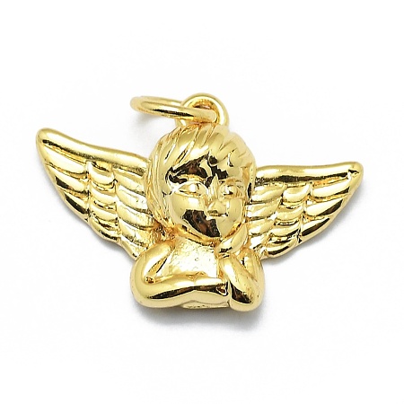 Brass Pendants KK-M207-C01-01G-1