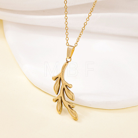 201 Stainless Steel Pendant Necklaces FS-WGE9515-02-1
