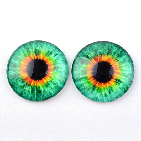 Glass Cabochons for DIY Projects GGLA-L025-10mm-19-1