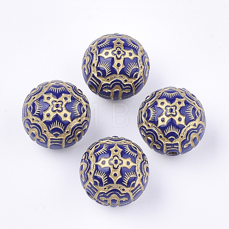 Plating Acrylic Beads LS-X-PACR-T001-08A-1