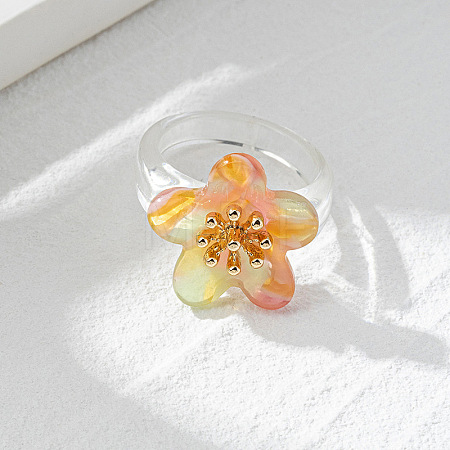 Resin with Alloy Finger Rings FS-WGBAD96-01-1