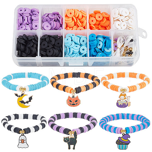 Halloween Bracelets Making Kit DIY-SC0021-94-1