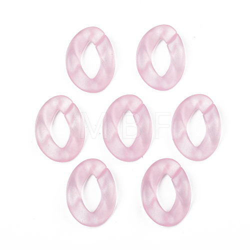 Transparent Acrylic Linking Rings OACR-T024-01-K08-1