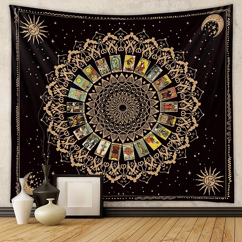 Altar Wiccan Witchcraft Tapestries WICR-PW0002-02B-1