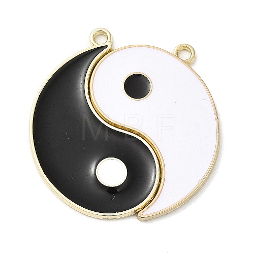 Rack Alloy Enamel Pendants ENAM-Q505-06G-1