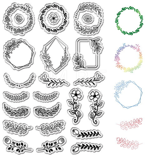 Custom PVC Plastic Clear Stamps DIY-WH0439-0218-1