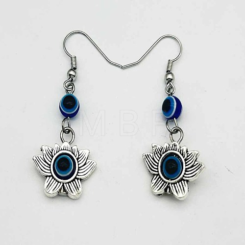 Fashionable Demon Evil Eye Earrings Trendy Style LX5243-2-1