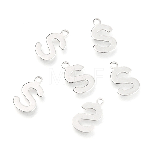 Non-Tarnish 201 Stainless Steel Charms STAS-C021-06P-S-1