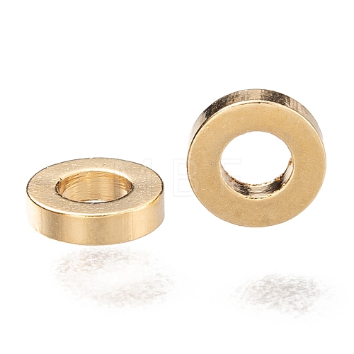 Brass Spacer Beads X-KK-H759-12A-G-1