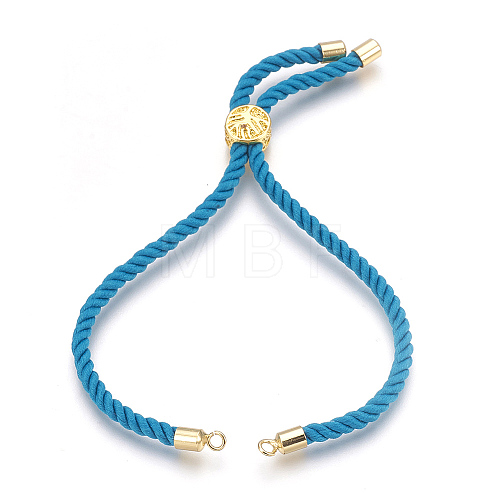 Cotton Cord Bracelet Making KK-F758-03B-G-1