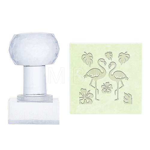 Plastic Stamps DIY-WH0350-079-1