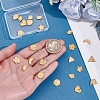 24Pcs 12 Styles 304 Stainless Steel Pendants STAS-PH0007-59-3