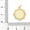 Brass Enamel Pendants KK-G522-38G-02-3