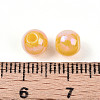 Electroplate Pearlized Glass Pearl Beads EGLA-T021-14A-09-3