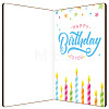 Bamboo Greeting Card & Paper Envelope with Bowknot AJEW-WH0202-006-2