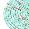 Dyed Synthetic Imperial Jasper Beads Strands G-P575-B09-4x2mm-01-3