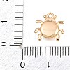 304 Stainless Steel Pendant Rhinestone Settings SA-CBA4377-03G-3