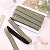 10 Yards Sparkle Flat Wide Polyester Elastic Band EC-GF0001-47B-4