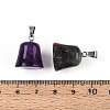Natural Mixed Stone Pendants G-N349-15P-3