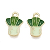 Alloy Enamel Pendants ENAM-Q003-12G-1