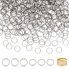 501Pcs 2 Style 304 Stainless Steel Split Rings STAS-DC0002-78-2