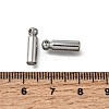 Brass Lapel Stick Pin End Cap FIND-Z123-01P-3