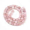 Natural Pink Opal Beads Strands G-N346-05A-10-3