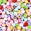 Opaque Acrylic Beads OACR-N162-14-3