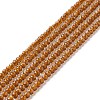 Transparent Glass Beads Strands GLAA-C019-01A-21-1